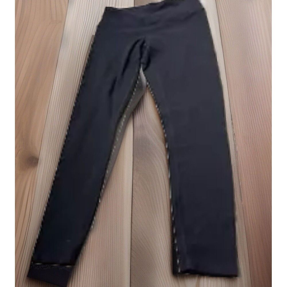 Prana Leggings Women's Medium Black Yoga Pants Athletic Exercise Pocket